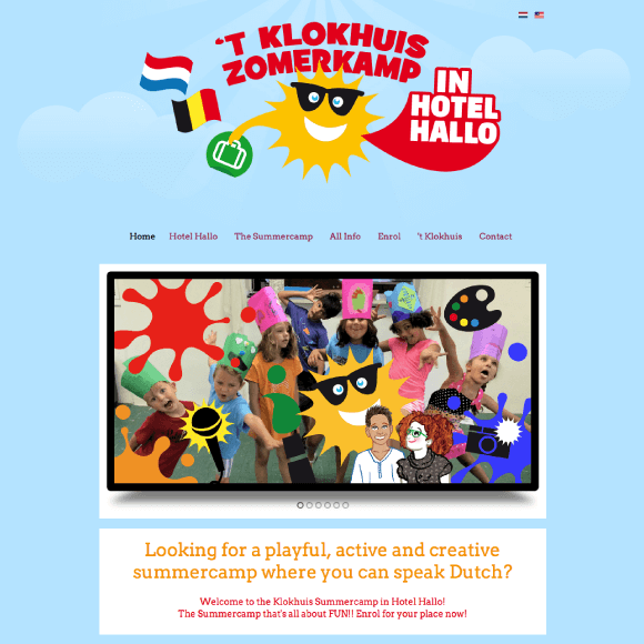 Dutch Summercamp website