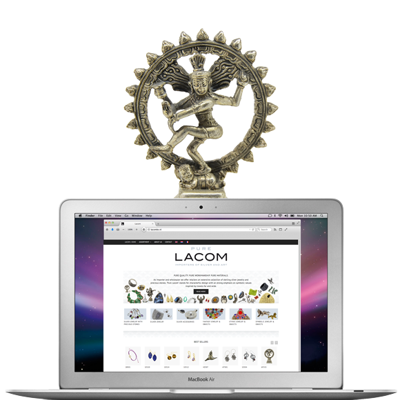 Lacombv.nl Lacom-gems.be website - Jewelry importer and wholesaler