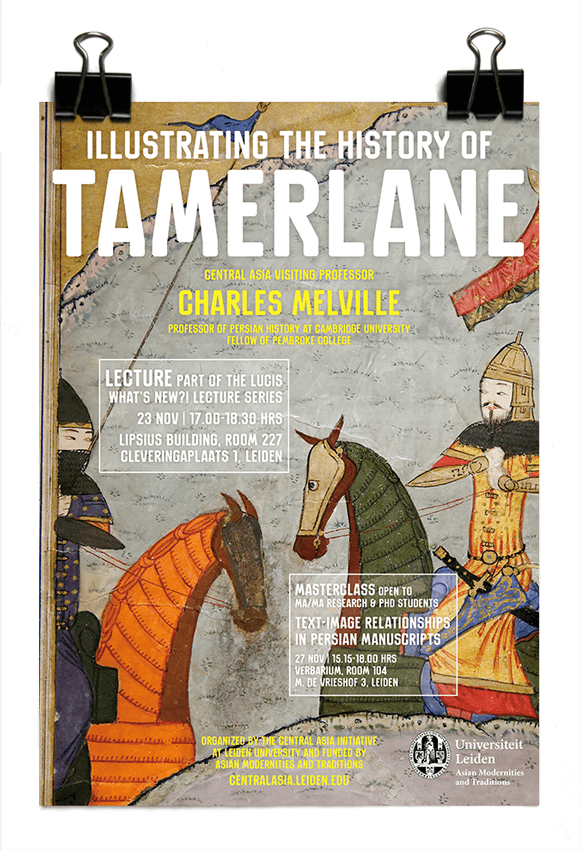 Central Asia Initiative 2017 - Charles Melville - Illustrating the History of Tamerlane - AMT
